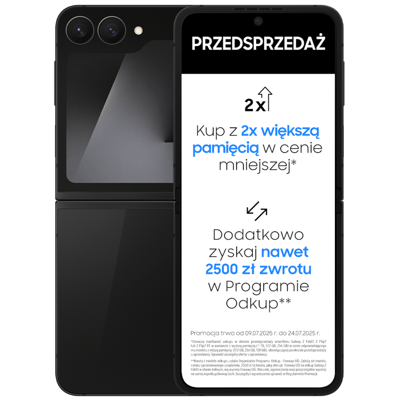 Samsung Galaxy Z FLIP7 FE 5G 8/256GB Czarny