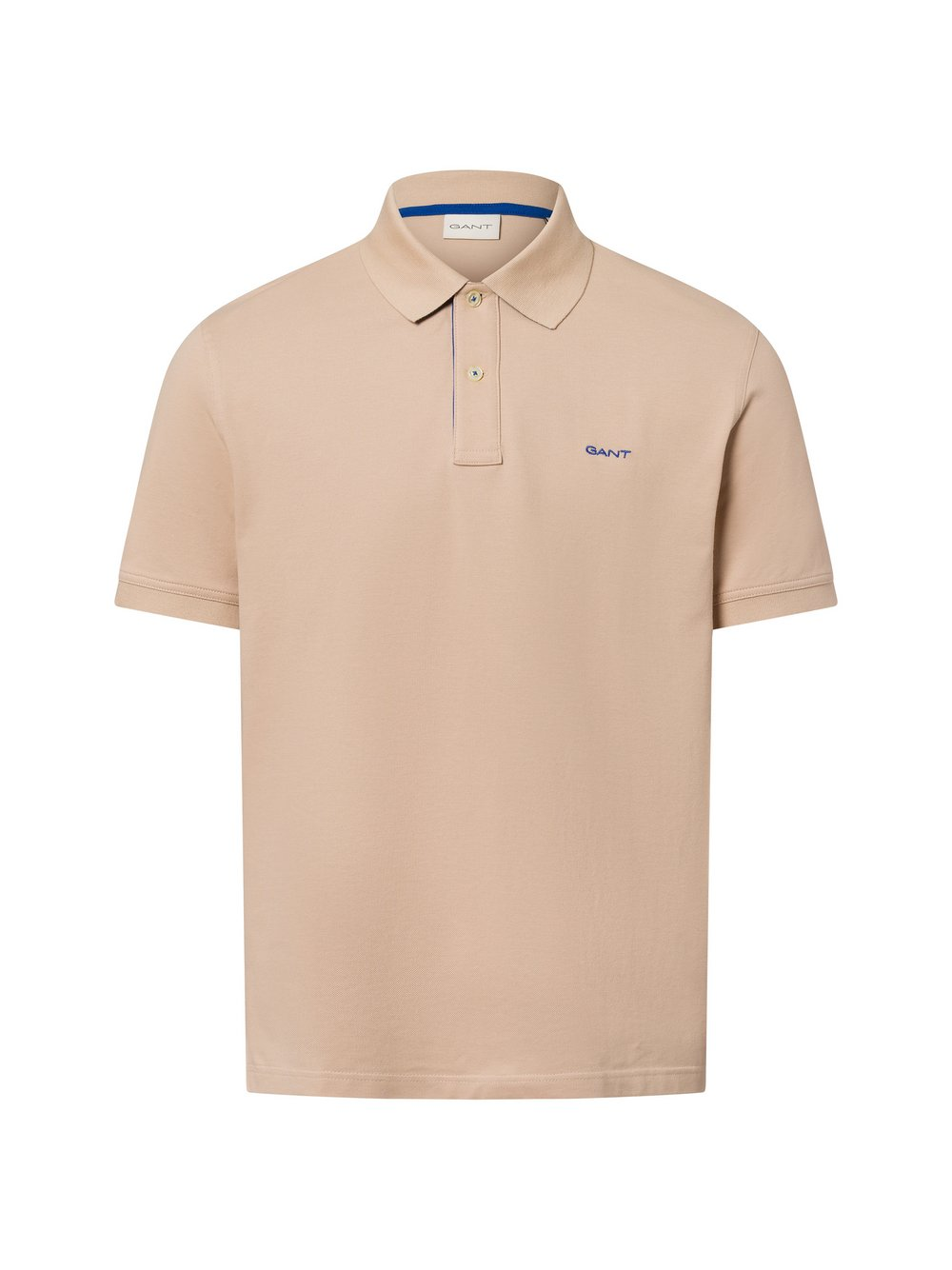 Gant Męska koszulka polo Mężczyźni Bawełna beżowy, M