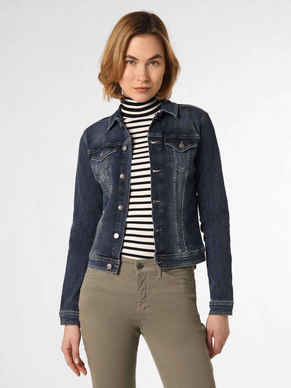 soyaconcept® Damska kurtka jeansowa Kobiety Jeansy niebieski, XL