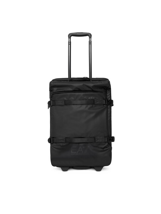 EA7 Emporio Armani Walizka kabinowa 7X000296 AF18386 UC001 Czarny