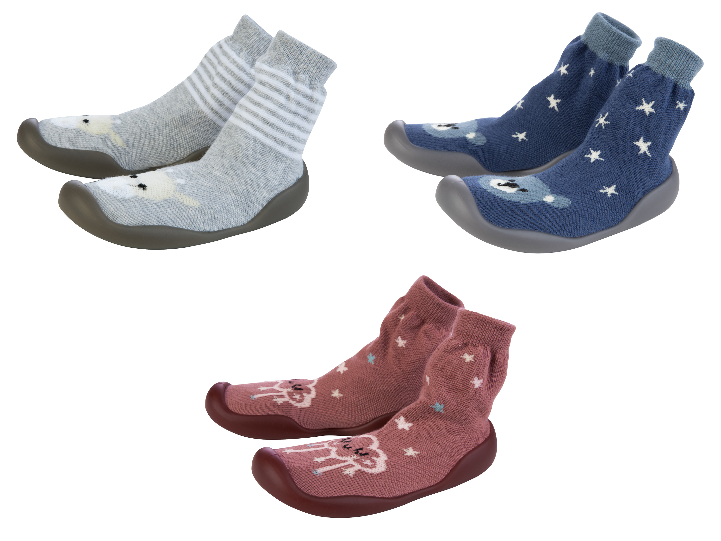 lupilu® Buty do raczkowania dla niemowląt miniaturka