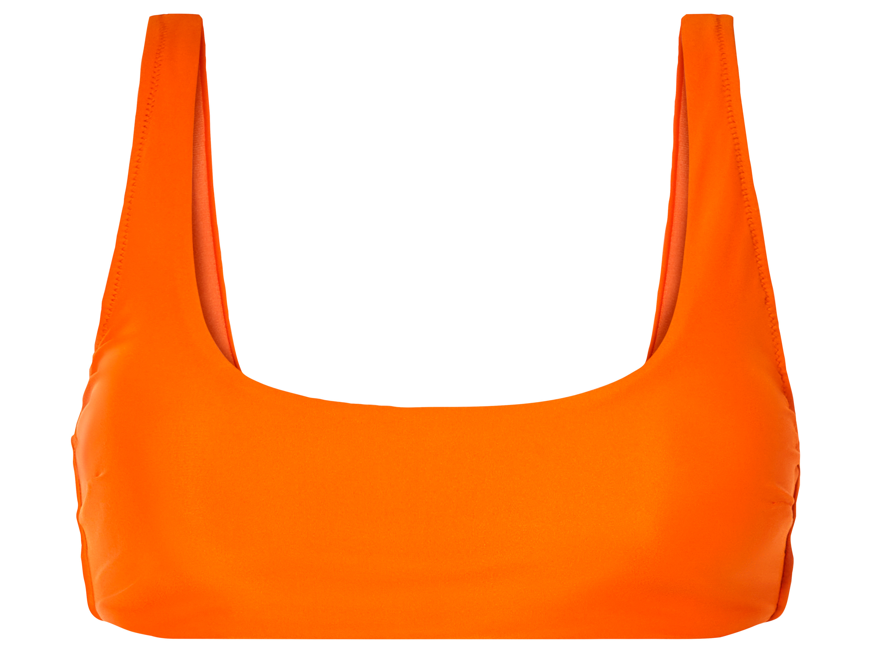 esmara® Góra od bikini damska, z wyjmowanymi wkładkami (Pomarańczowy, 42)