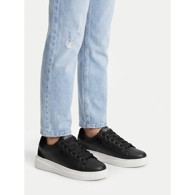 Guess Sneakersy CEOWB-V12-1145(IV)CH Czarny