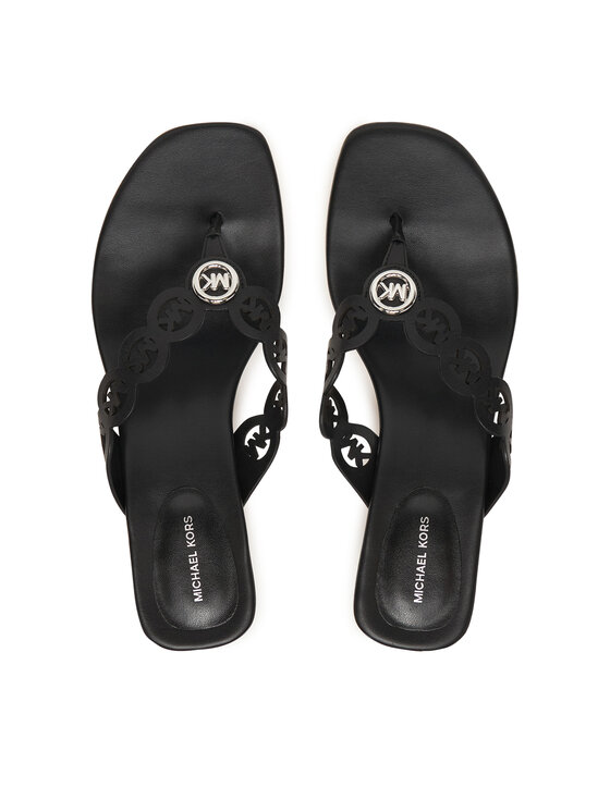 MICHAEL Michael Kors Japonki Janie Mid Thong 40S6JNMS1L Czarny
