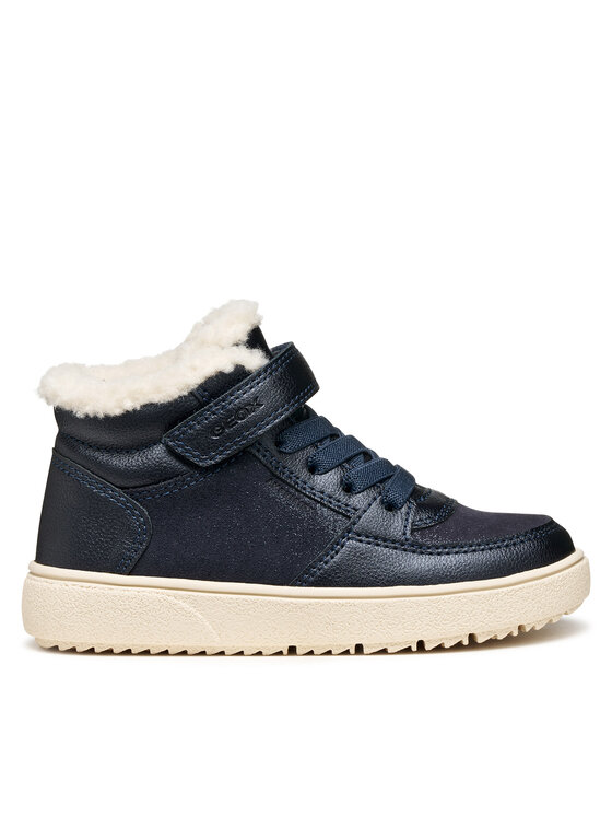 Geox Sneakersy J Theleven B Ab J56HTA 077BC C4021 M Granatowy