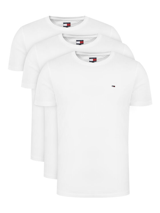 Tommy Jeans Komplet t-shirtów DM0DM21579 Kolorowy Regular Fit