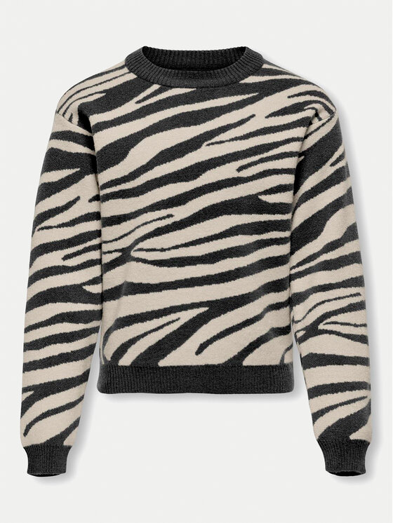 Kids ONLY Sweter 15320387 Czarny Regular Fit