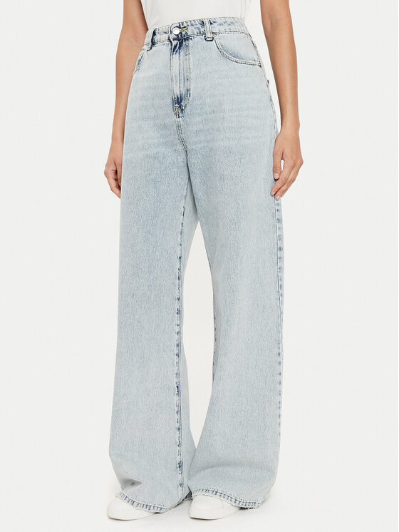 ViCOLO Jeansy DB5343 Niebieski Regular Fit