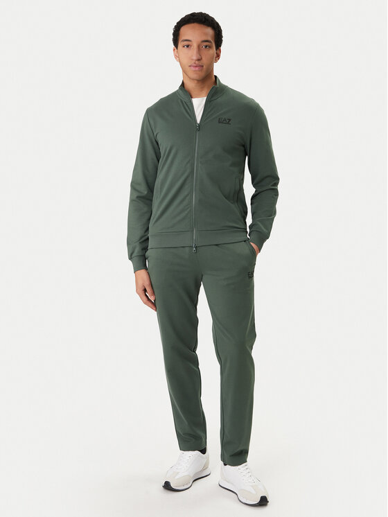 EA7 Emporio Armani Dres 8NPV61 PJVRZ U7260 Zielony Regular Fit