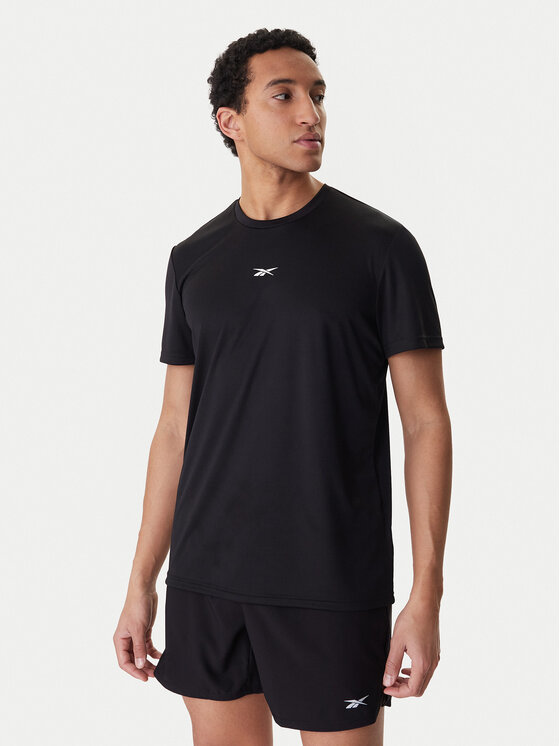 Reebok T-Shirt RK25602CCM Czarny Regular Fit miniaturka