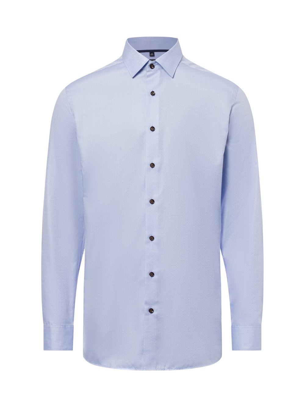 Finshley & Harding Męska koszula biznesowa Mężczyźni Modern Fit Bawełna niebieski, 45