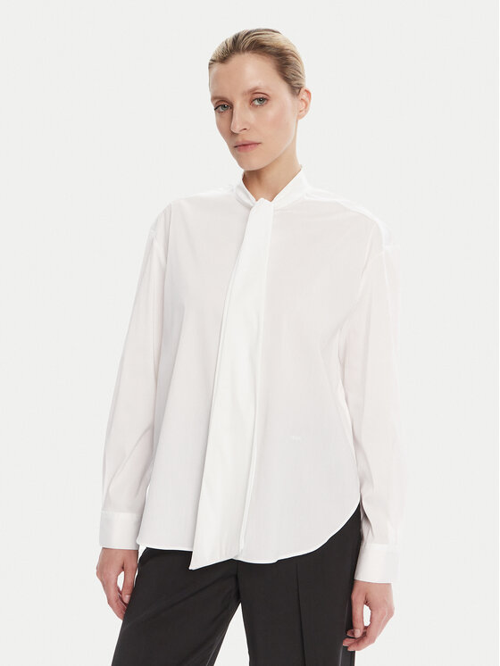 JOOP! Koszula 58 253B58Bernarda 30047570 Biały Loose Fit