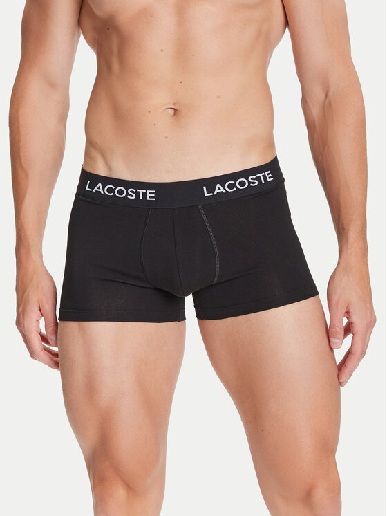Lacoste Komplet bokserek 5H2385 Czarny