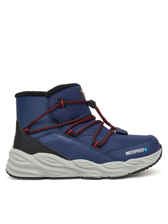 Skechers Śniegowce Turbo Tread 406385L NVBK Granatowy