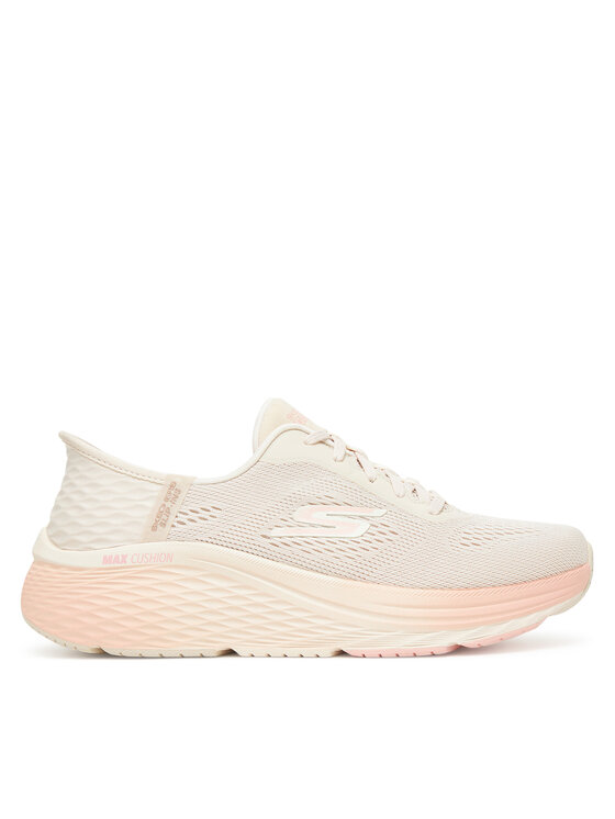 Skechers Buty do biegania Max Cushioning Elite 2.0 129626/NTPK Beżowy
