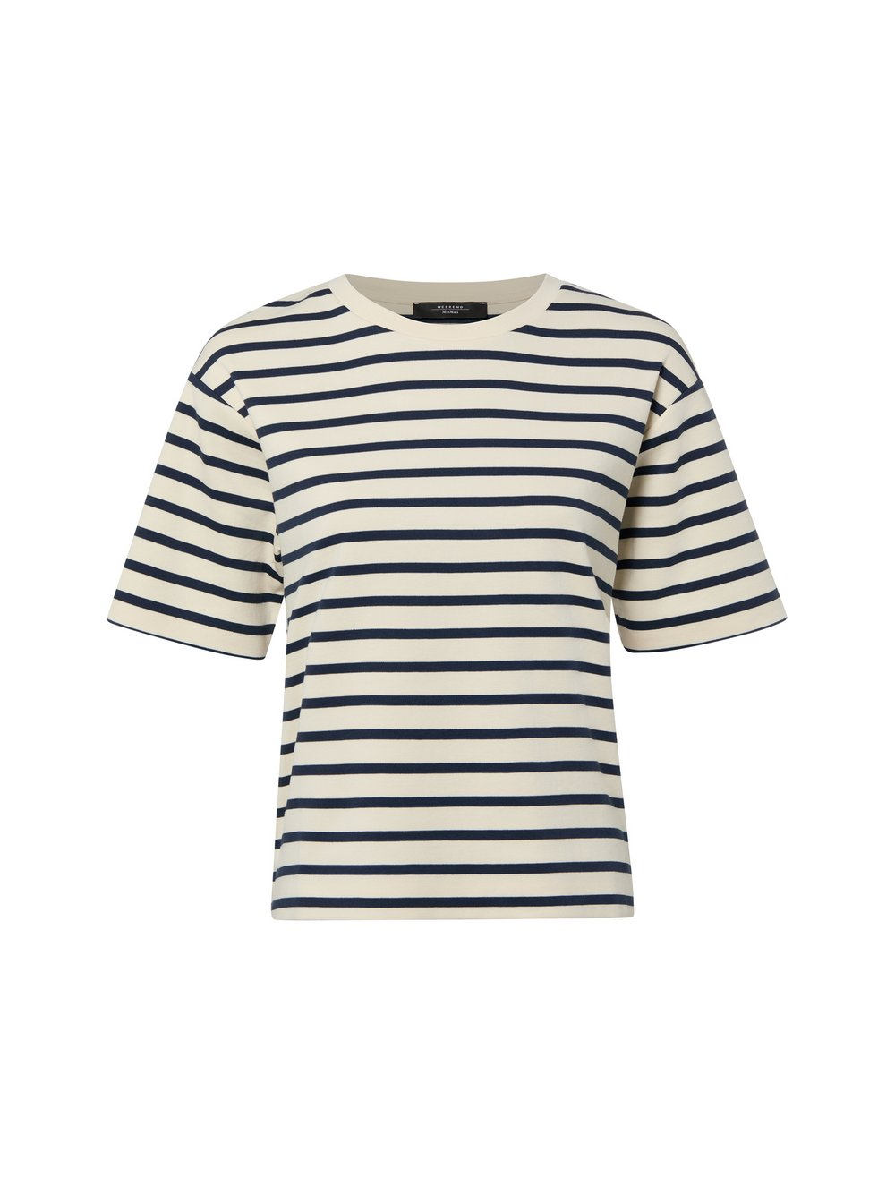 Weekend Max Mara Koszulka damska Kobiety Bawełna beżowy|niebieski, S