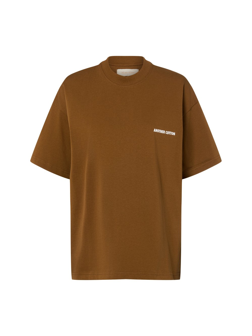 Another Cotton Lab Koszulka damska Kobiety Bawełna brązowy, XL