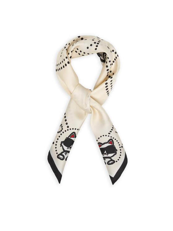 KARL LAGERFELD Apaszka B2W33069 Beżowy jasny