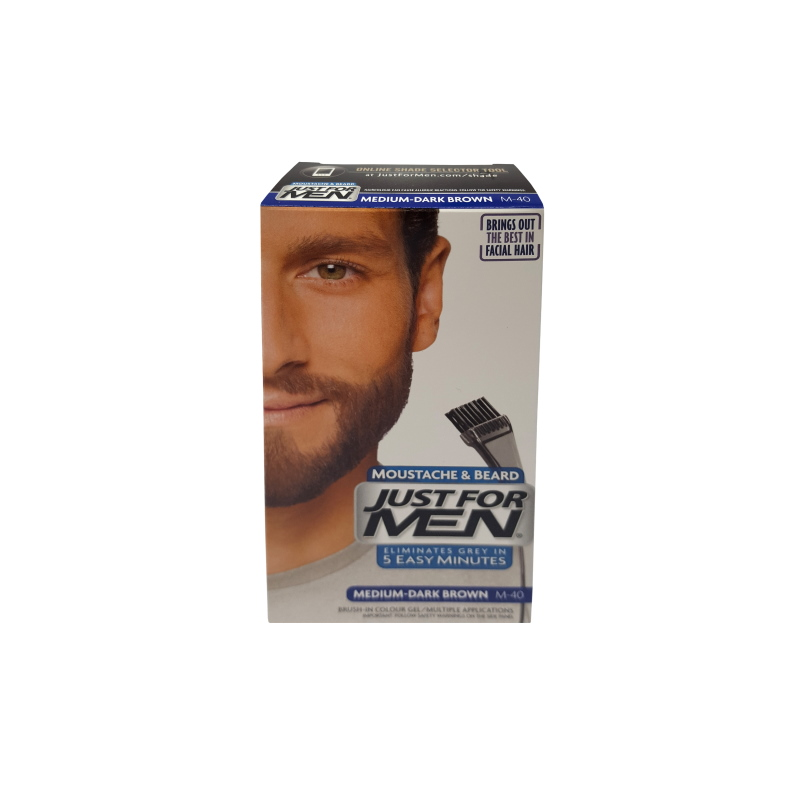 JUST FOR MEN odsiwiacz w żelu do zarostu M40 dark brown