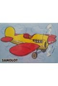 Puzzle 6 el. Kolorowanka domek L - Ul. Pyszności 9