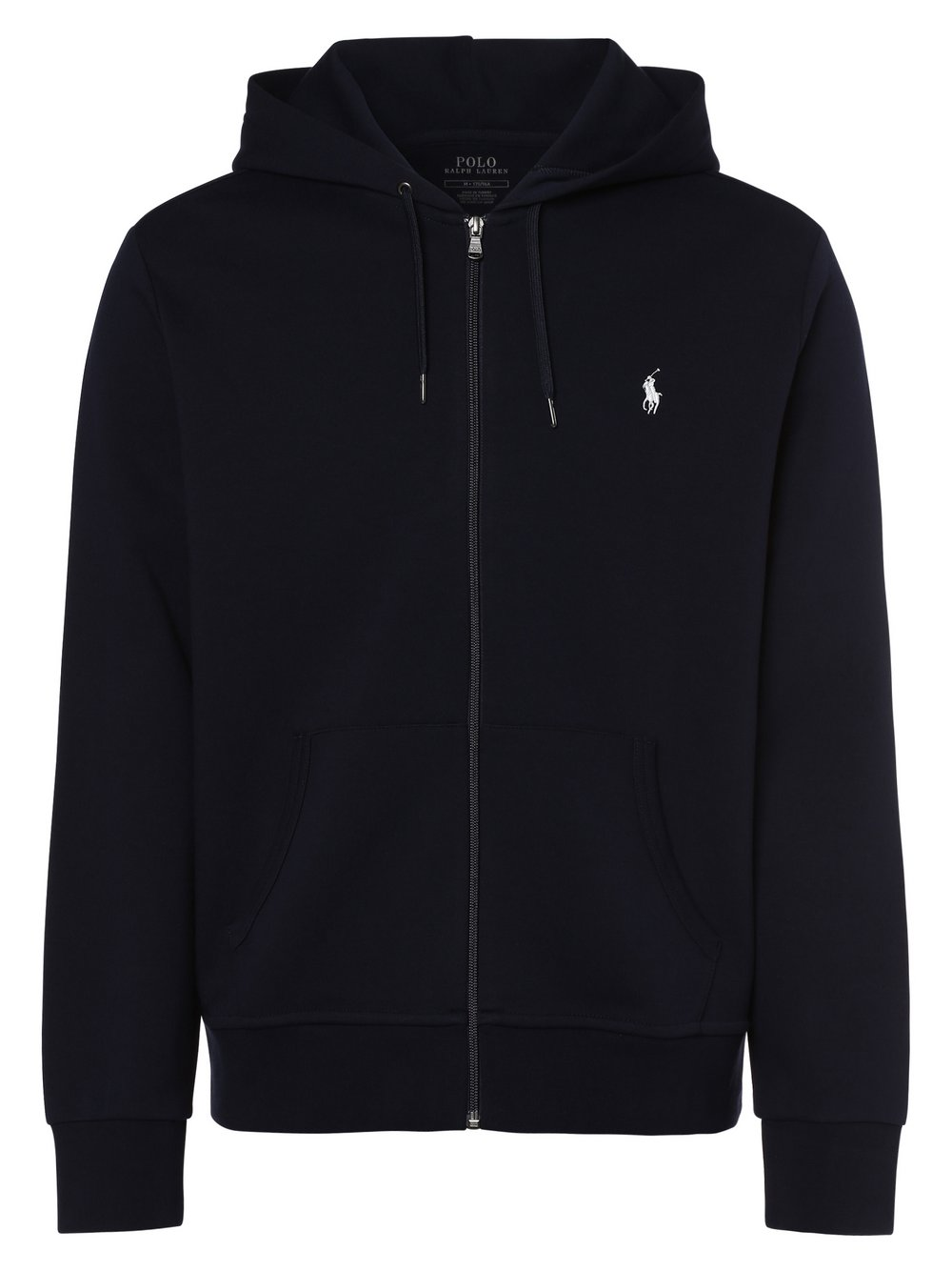 Polo Ralph Lauren Męska kurtka z kapturem Mężczyźni Bawełna niebieski, L