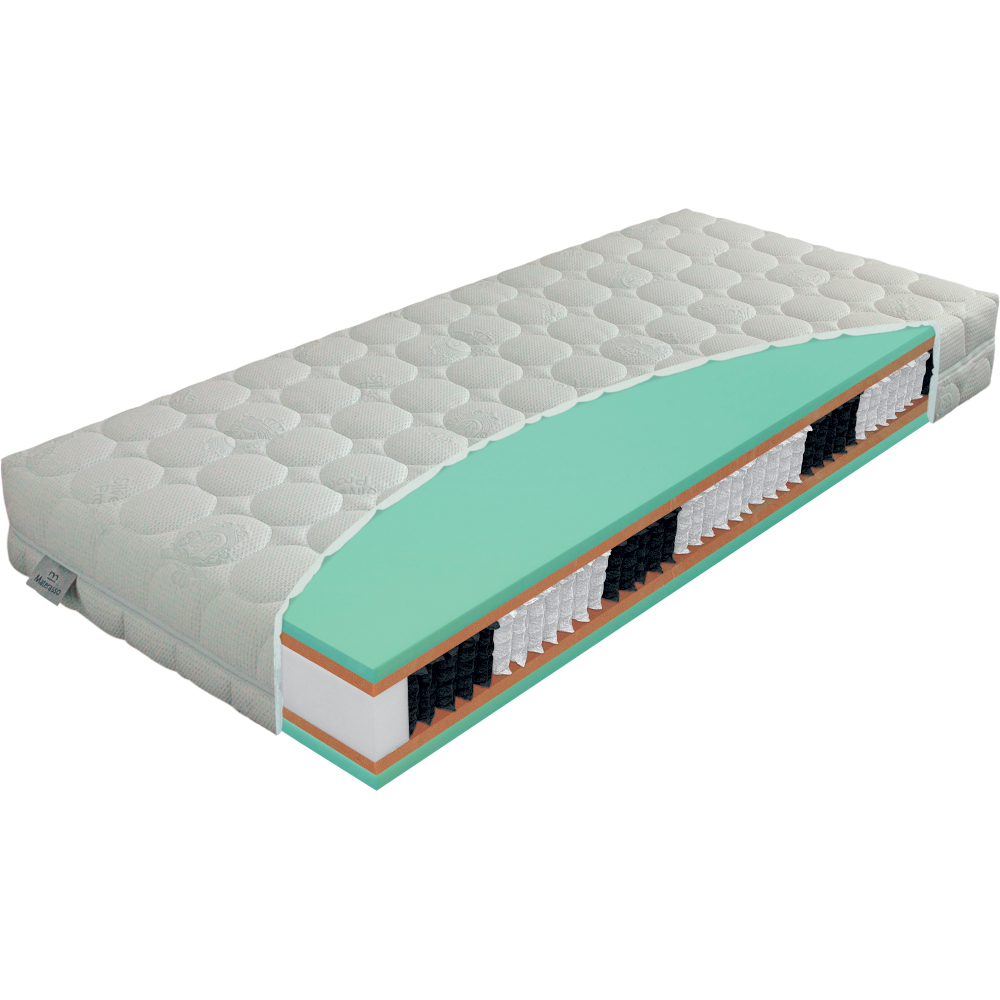 Materac Admiral Bio-Ex Exclusive Materasso 70x200 cm piankowy, wyrób medyczny, średnio twardy H3