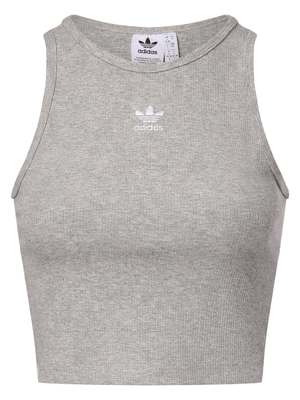 adidas Originals Top damski Kobiety Bawełna szary, XL