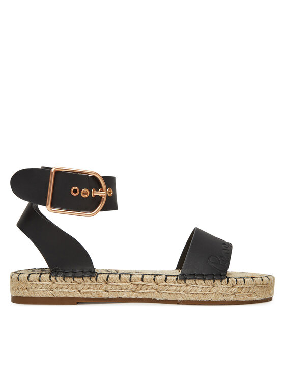 Pepe Jeans Espadryle PLS90681 Czarny