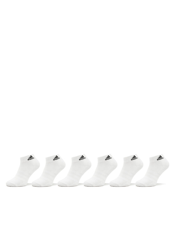adidas Skarpety krótkie Cushioned Sportswear Ankle Socks 6 Pairs HT3442 Biały