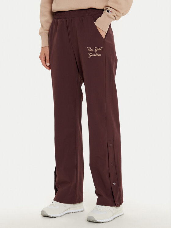 Champion Spodnie dresowe 117511 Brązowy Wide Leg