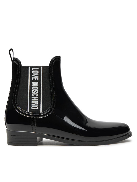 LOVE MOSCHINO Kalosze JA21013G1LIR1000 Czarny