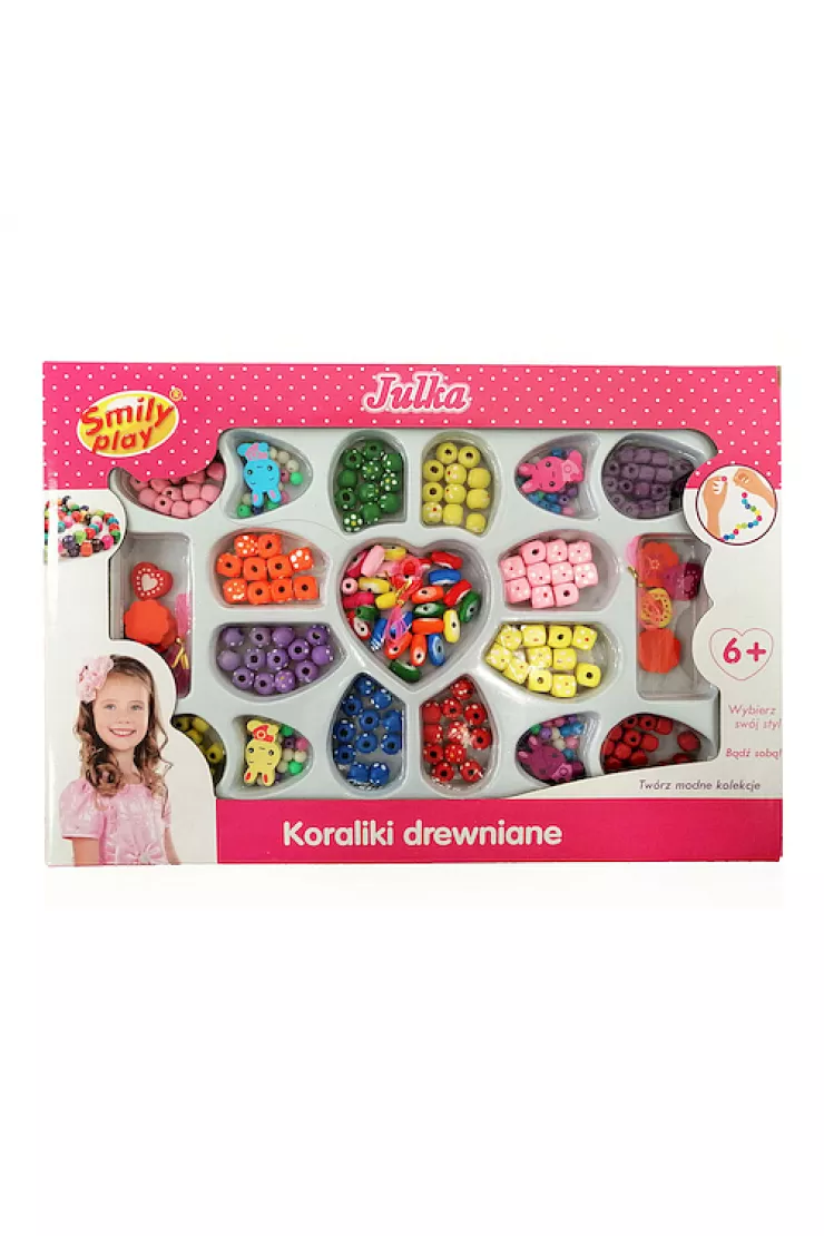 Zestaw koralików drewnianych SP83791 AN01