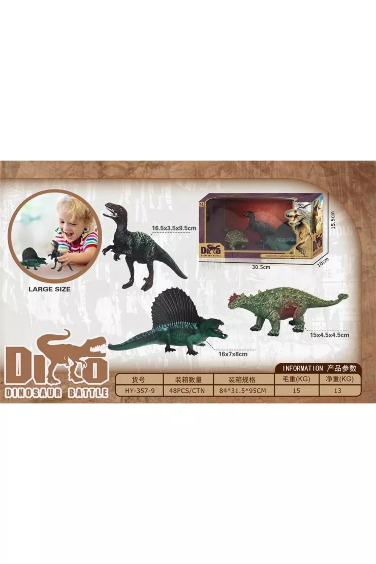 Zestaw dinozaurów
