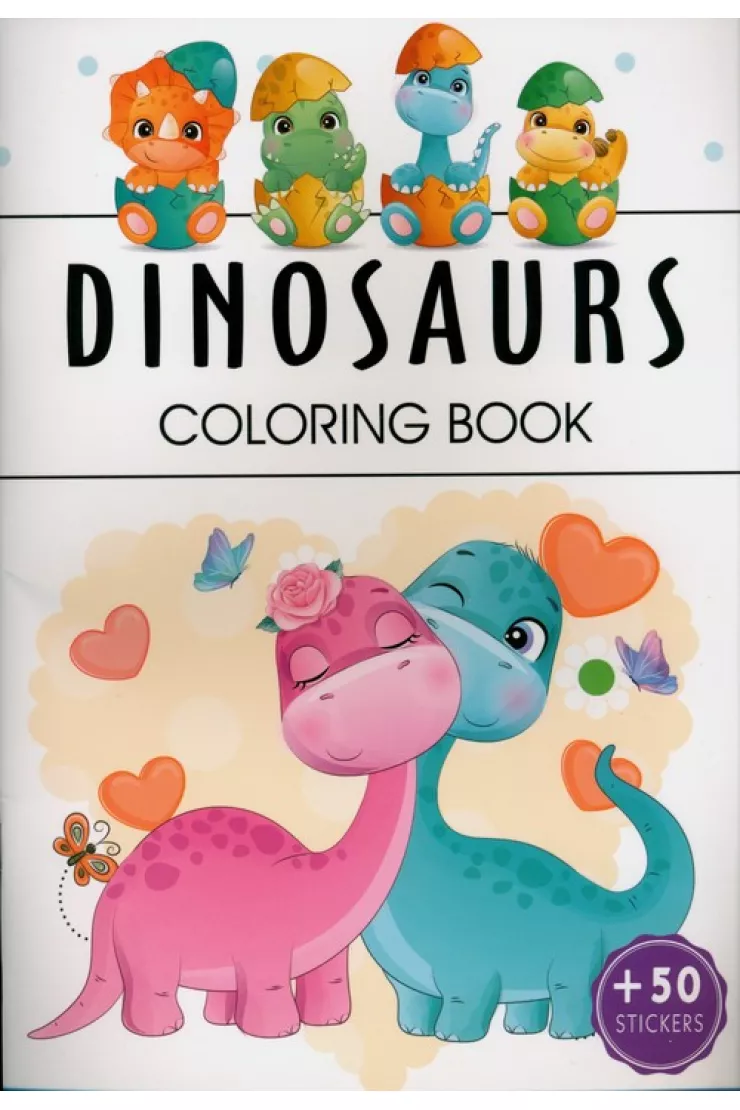 Dinosaurs Coloring Book miniaturka