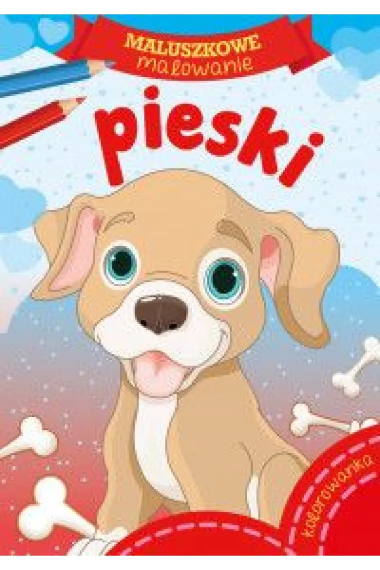 Malowanka A5 Maluszkowe malowanie. Pieski SKRZAT 157594 miniaturka