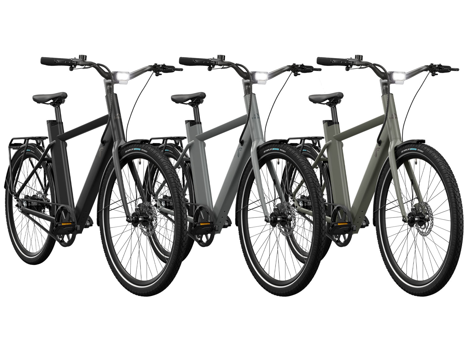 CRIVIT Rower miejski elektryczny X.3 GATES z napędem na pasku, 355 Wh miniaturka