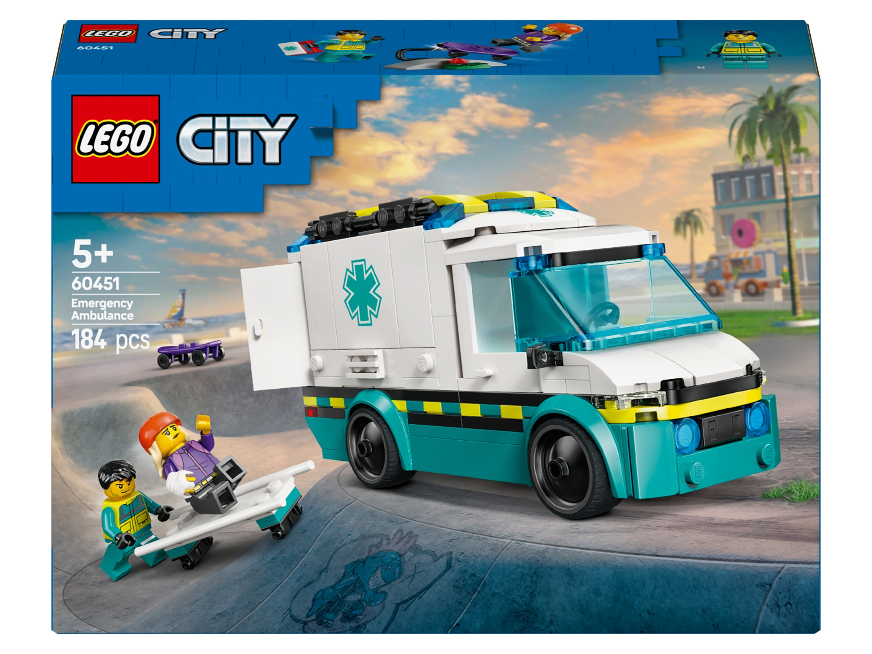LEGO® City Zestaw klocków Lego 60451 Karetka pogotowia