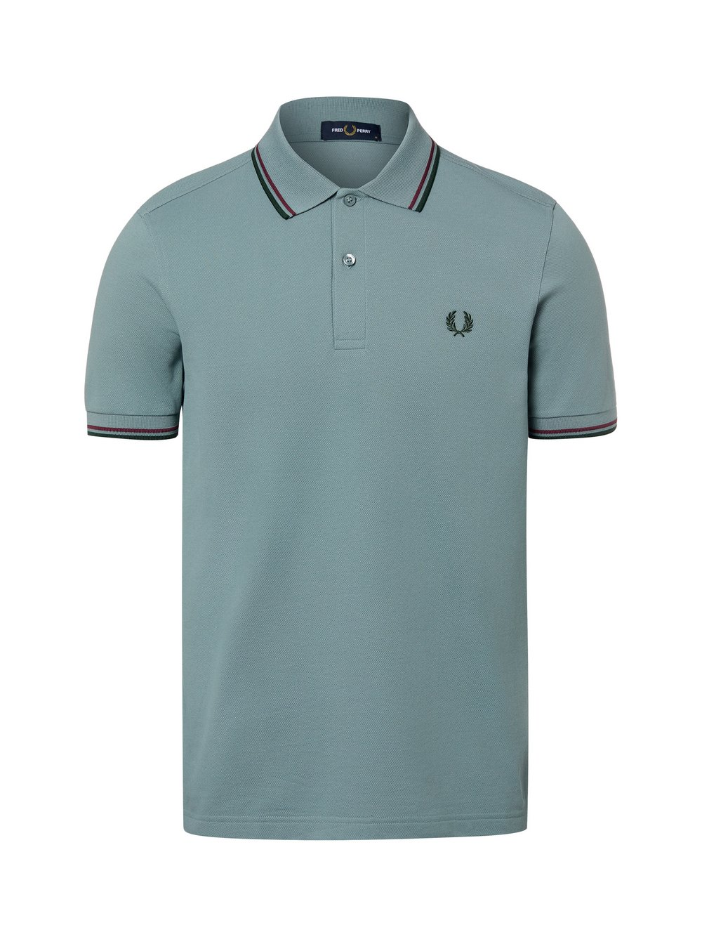Fred Perry Męska koszulka polo Mężczyźni Bawełna niebieski, S