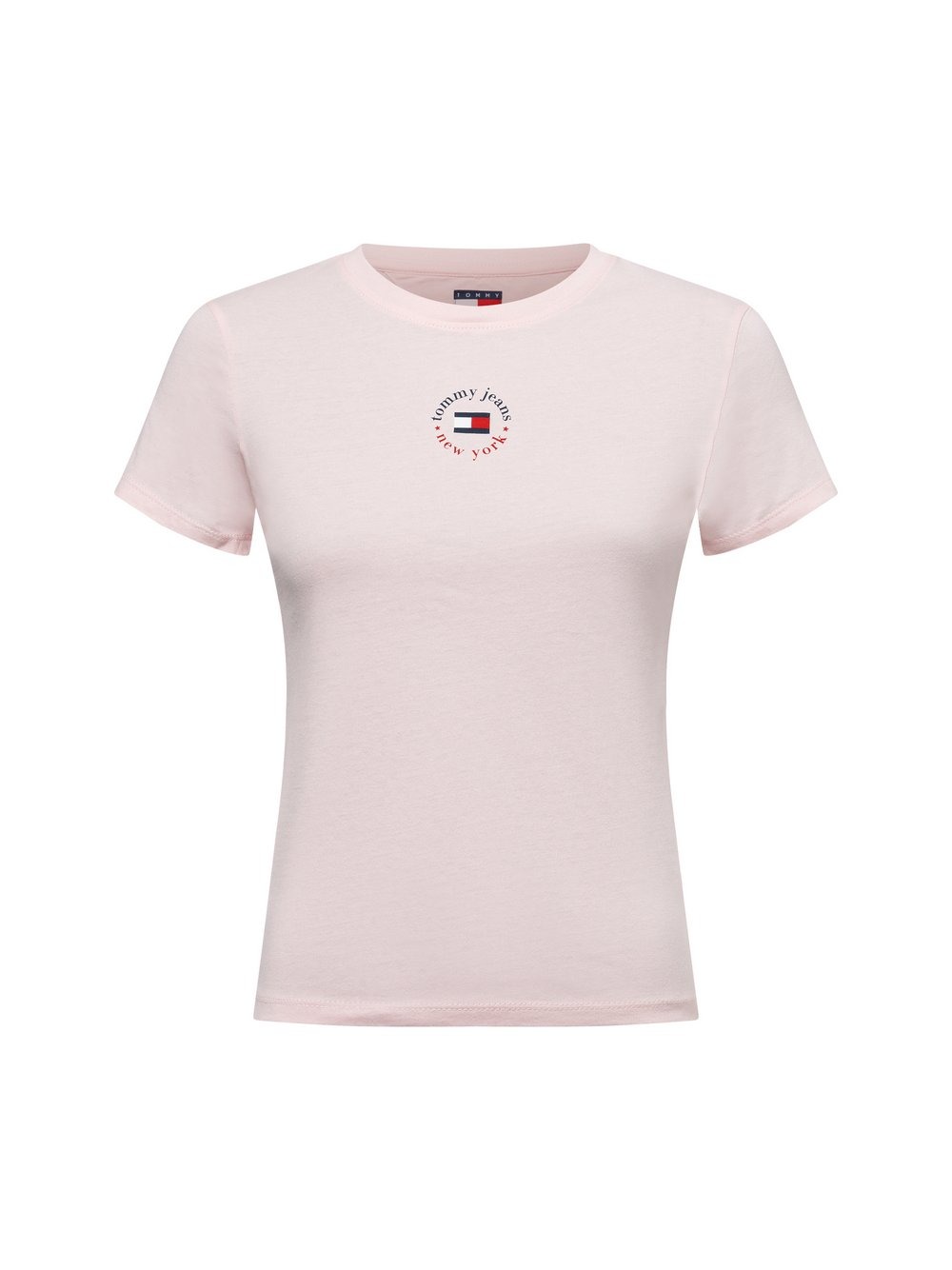Tommy Jeans Koszulka damska Kobiety Bawełna różowy, XS