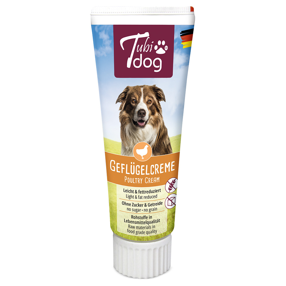 Tubidog, pasta w tubce, smak drobiowy - 75 g miniaturka
