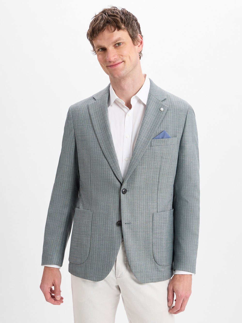 Andrew James New York Kurtka męska - Brayden Mężczyźni Regular Fit szary, 106