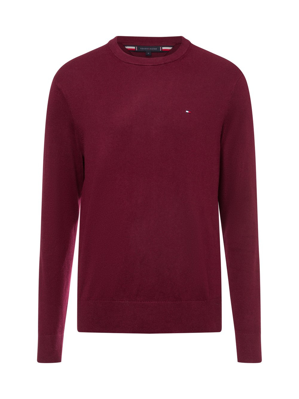 Tommy Hilfiger Sweter z dodatkiem kaszmiru Mężczyźni Bawełna czerwony, XL