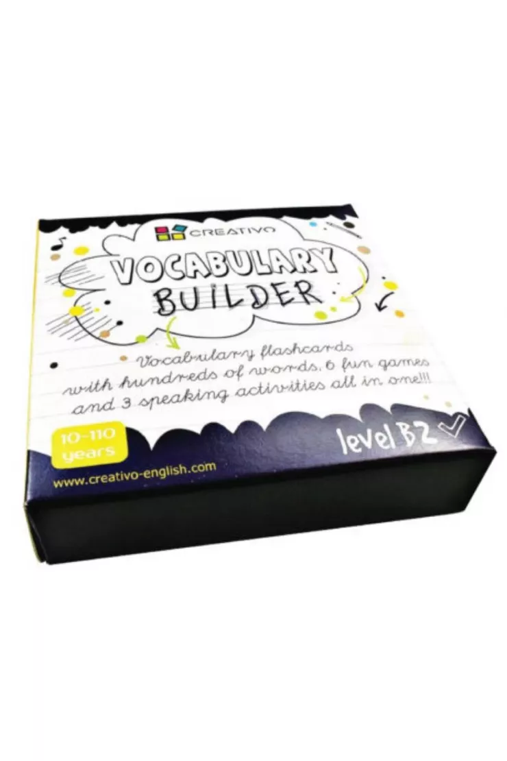 Karty językowe Angielski Vocabulary builder B2