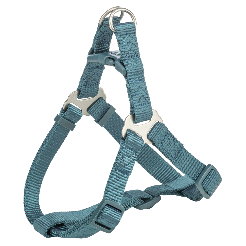 Trixie Premium One Touch szelki, petrol - Rozm. M: obw. klatki piersiowej 50-65 cm, szer. 20 mm