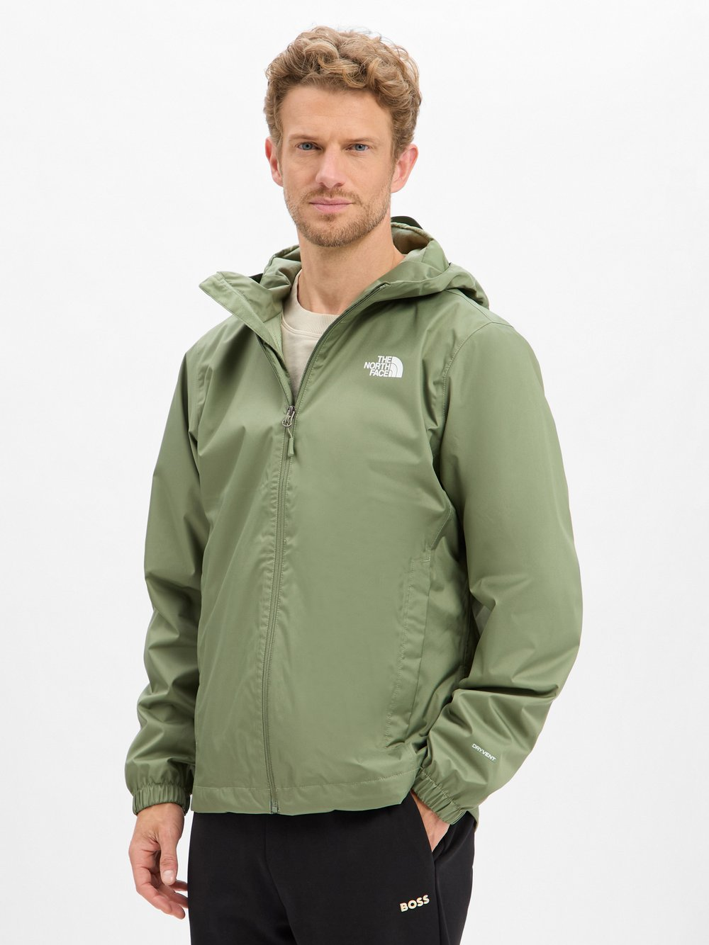 The North Face Męska kurtka funkcjonalna - Quest Mężczyźni zielony, L