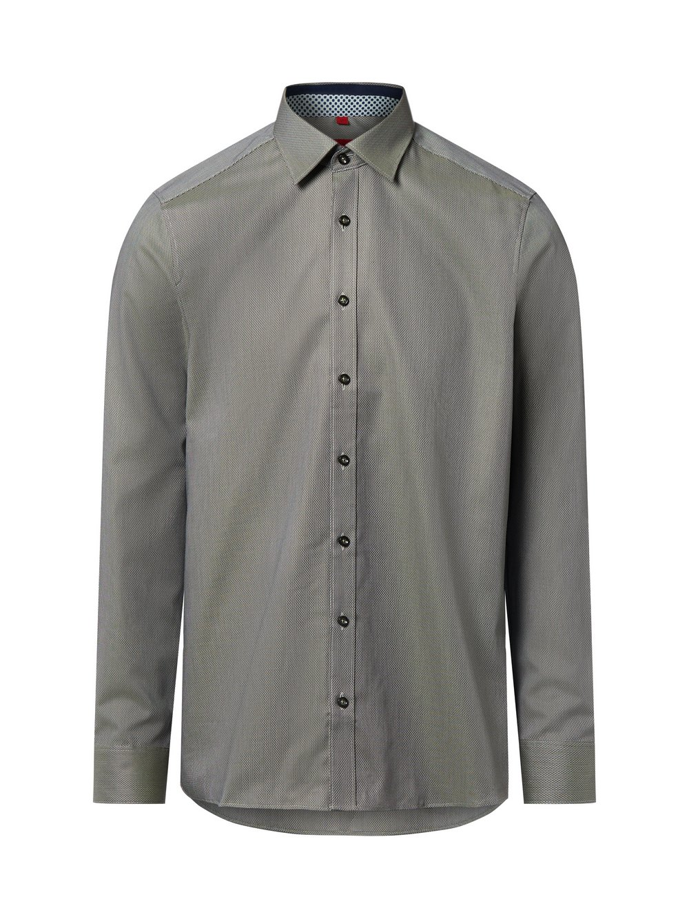 Finshley & Harding Męska koszula biznesowa Mężczyźni Slim Fit Bawełna zielony, 44
