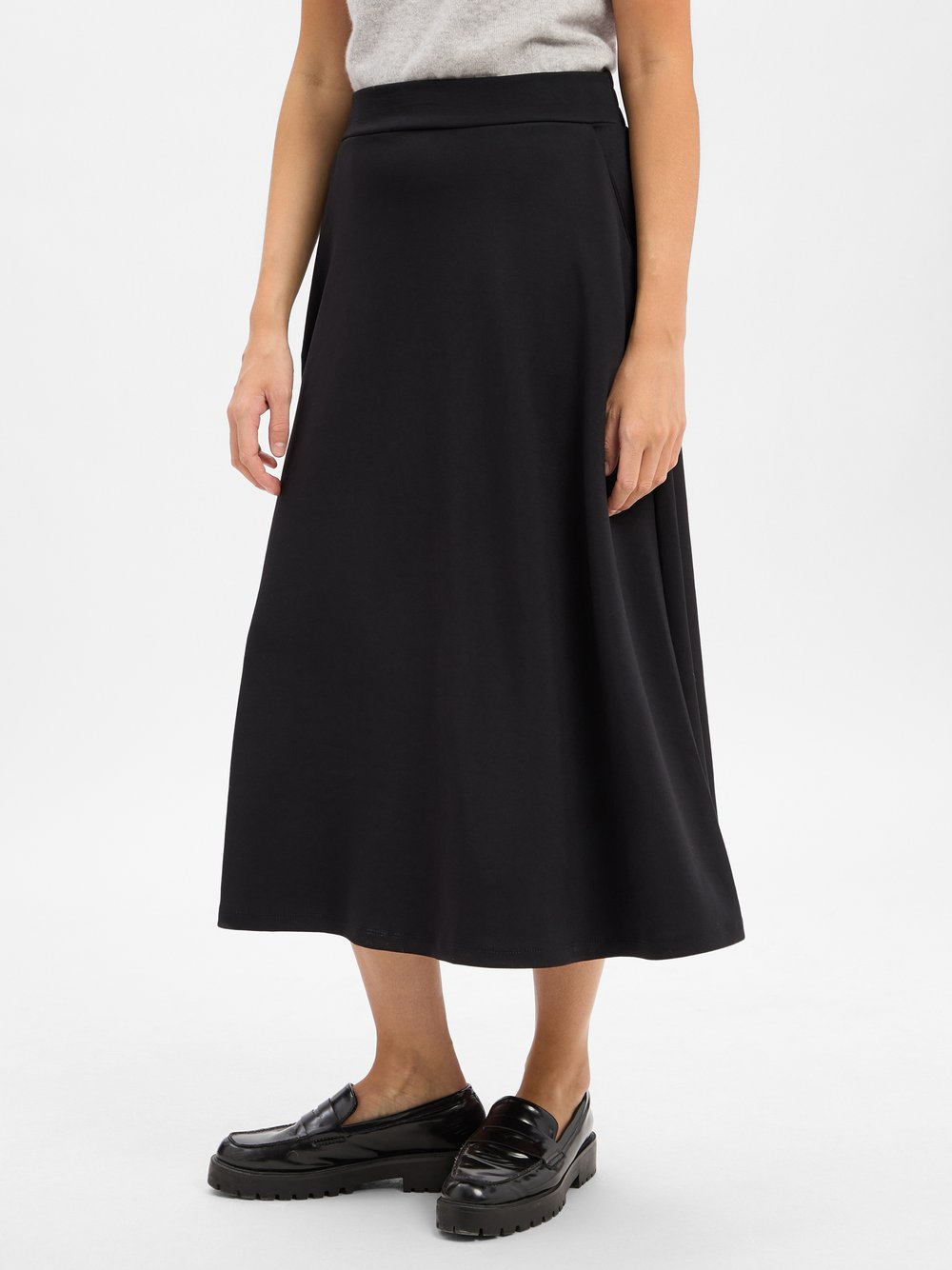 soyaconcept® Spódnica damska - SC-Banu Kobiety Modal czarny, S