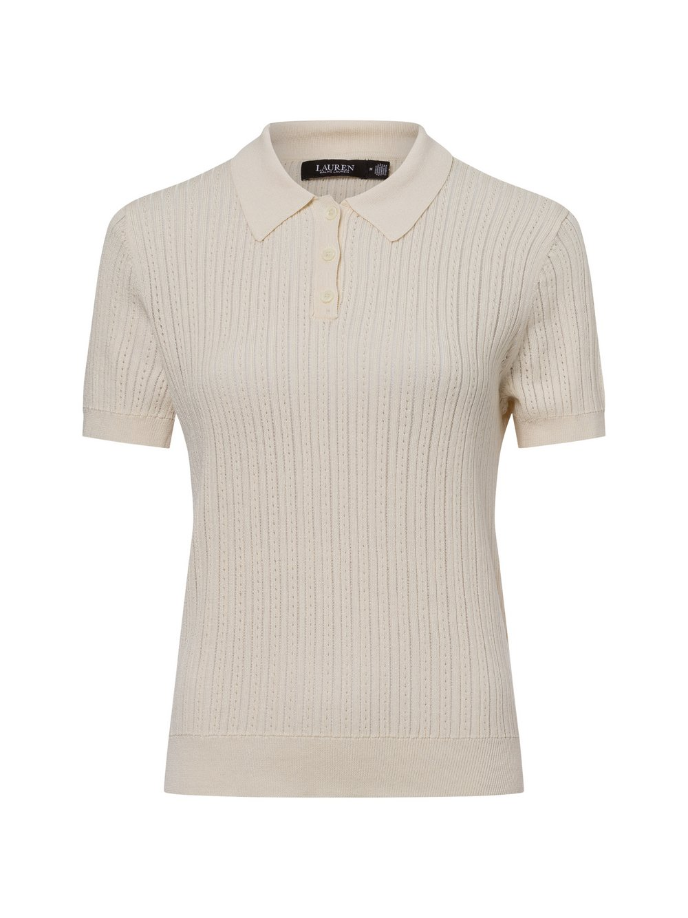 Lauren Ralph Lauren Damska koszulka polo Kobiety Bawełna beżowy, S