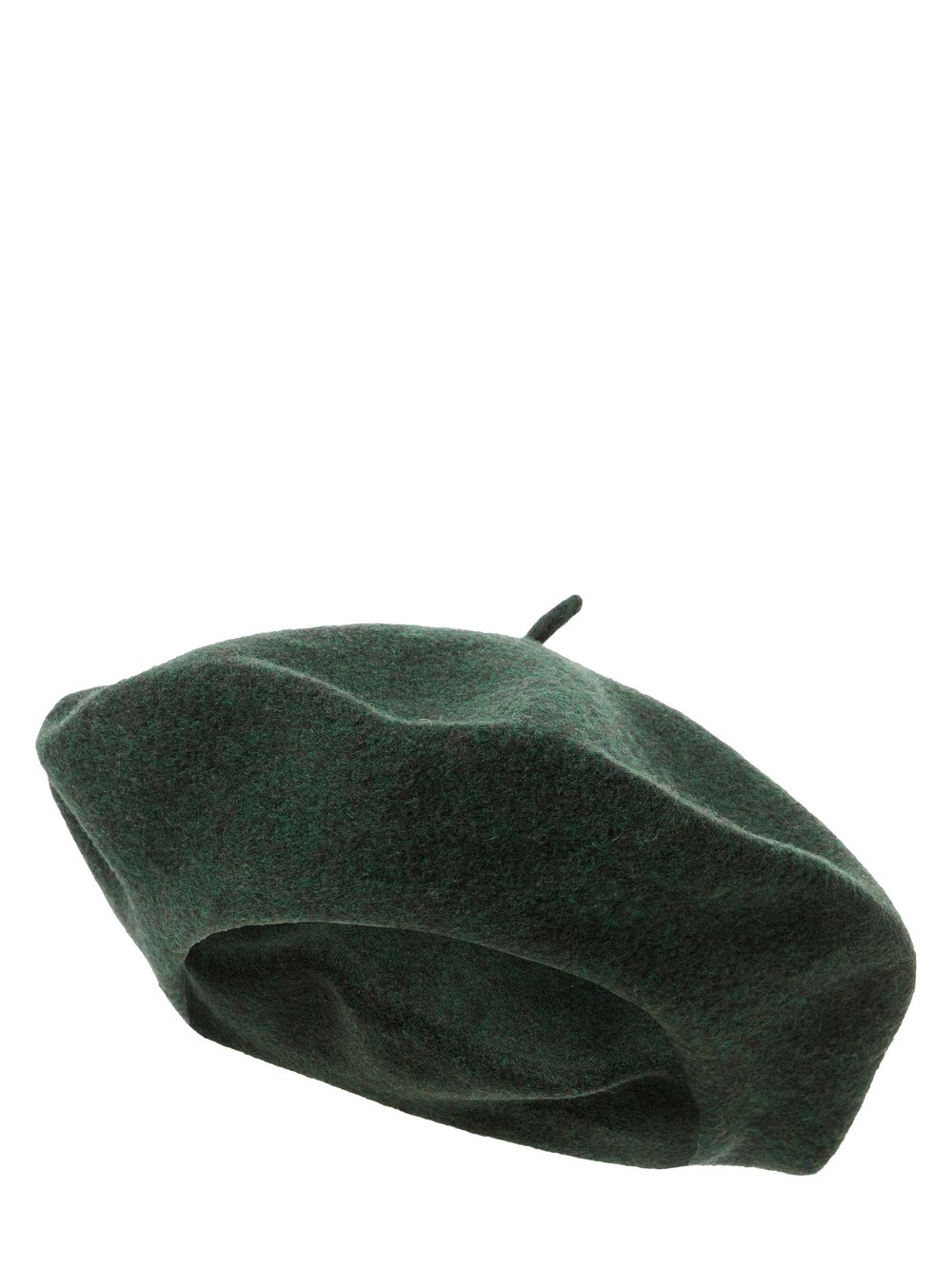 Loevenich Damski beret wykonany z wełny Kobiety Wełna zielony, ONE SIZE