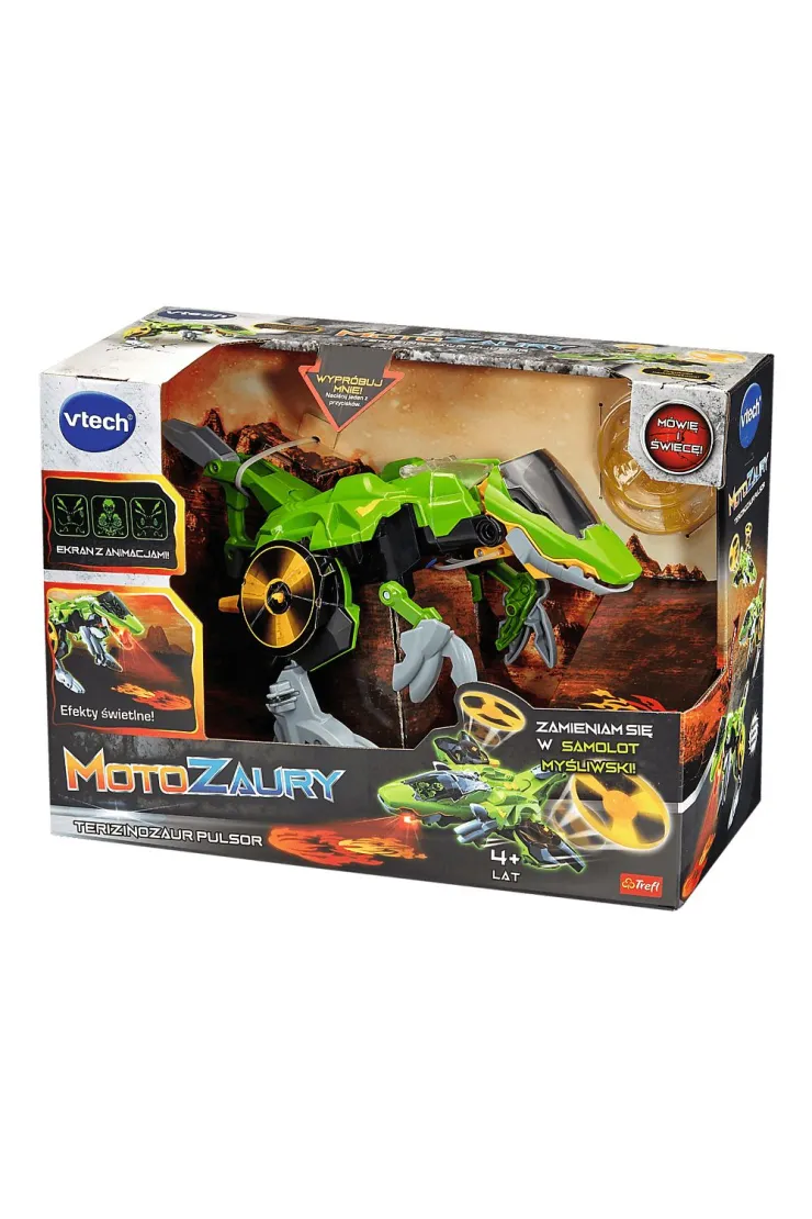 Motozaury - Terizinozaur Pulsor Myśliwiec XL VTECH